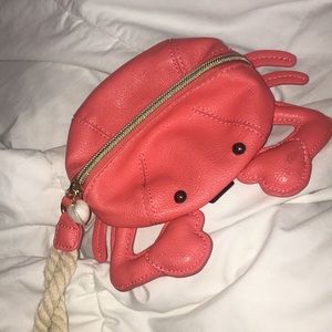 Crab Betsey Johnson wristlet